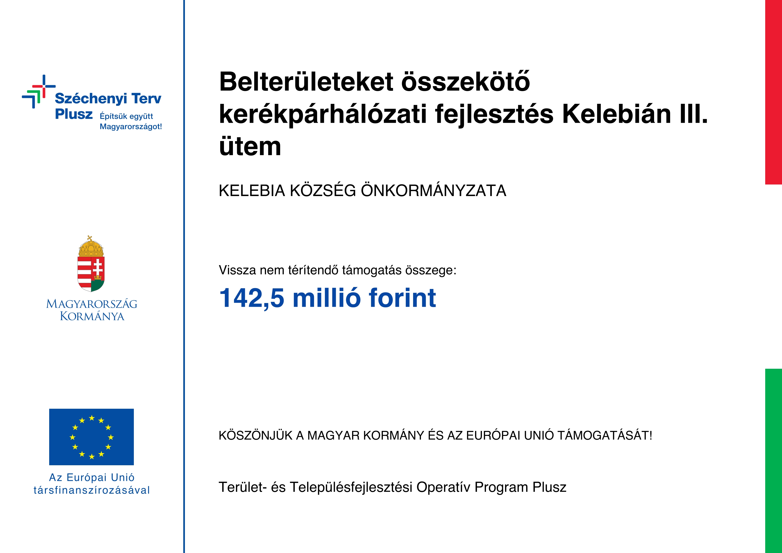 támogatói tábla kerékpár 1